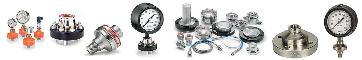 Photo of a collection of diapraghm seals